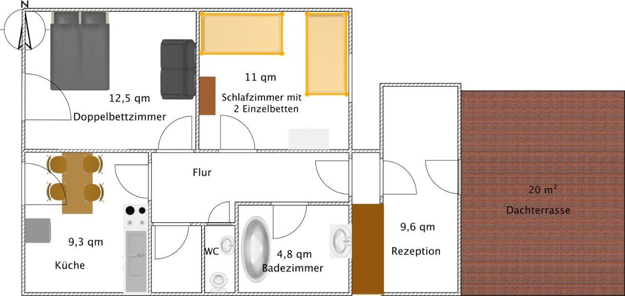 Ferienwohnung Ammerschnucke Wiefelstede المظهر الخارجي الصورة